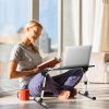 Foldable Laptop Stand Height Angle Adjust Notebook Bed Desk Breakfast Reading Table S Size