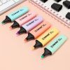 6pcs Macron Color Fluorescent Markers For Marking Key Points For Study And Office