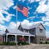 20ft Sectional Al Flag Pole w/US Flag Ball