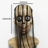 1pc Men's Halloween Horror Full Face Mask, Chamber Escape Haunted House Props Ghost Tricky Mask