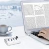 4 Ports USB3.0 Hub 5Gbps USB3.0 Aluminum Expansion Hub Splitter File Video Date Reader Transmission