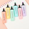 6pcs Macron Color Fluorescent Markers For Marking Key Points For Study And Office