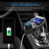 Car Wireless FM Transmitter Fast USB Charge Hands-free Call Car MP3 Player AUX Input