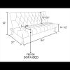 Black Faux Leather Living Room Sofabed