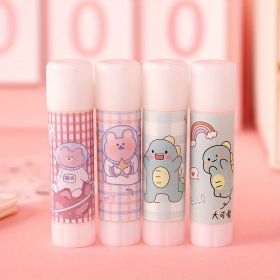 4pcs Large Capacity Cartoon Solid Glue: Perfect for School Supplies DIY Projects! (Style: B)