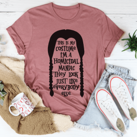 This Is My Costume T-Shirt (Color: Mauve)