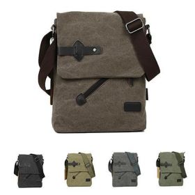 THE SCHOLAR CrossBody Campus Bag (Color: Mushroom Brown)