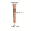 10-color Cartoon Ballpoint Pen Bear Press Color Pen Student Stationery Marker Pen Holiday Small Gift