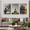 Framed Canvas Wall ArtOil Paintings Impressionism Aesthetic Prints Canvas Paintings for Living Room Bedroom Office Home; 3 Panels